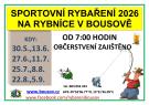 Sportovní rybaření 2026